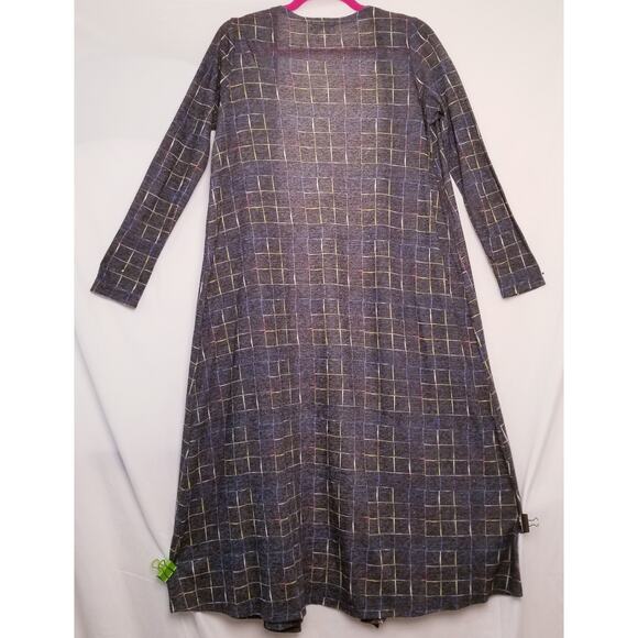 NWOT's - LuLaRoe Long Cardigan Duster Open Front Long Sleeves Multicolor Size S - Picture 3 of 9